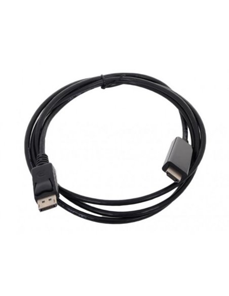 Cable DP-HDMI - 1.8m - Cablexpert CC-DP-HDMI-6, 1.8 m, DP (male) - HDMI type A (male) cable, from DisplayPort to HDMI (cable...