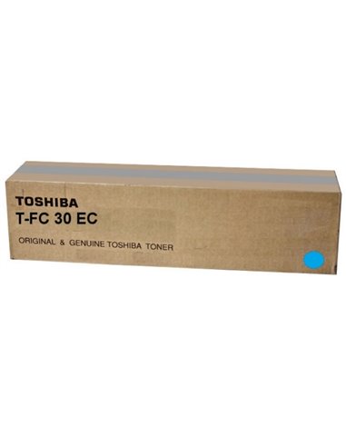 Toner Toshiba T-FC30EC Cyan, (xxxg/appr. 28 000 pages 10%) for e-STUDIO 2051C/2551C/2050C/2550C