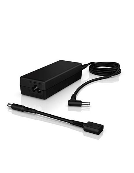 HP AC Adapter - 90W Smart AC Adapter, right-angled (90°) 4.5mm connector allows for connecting in limited spaces and reduces ...