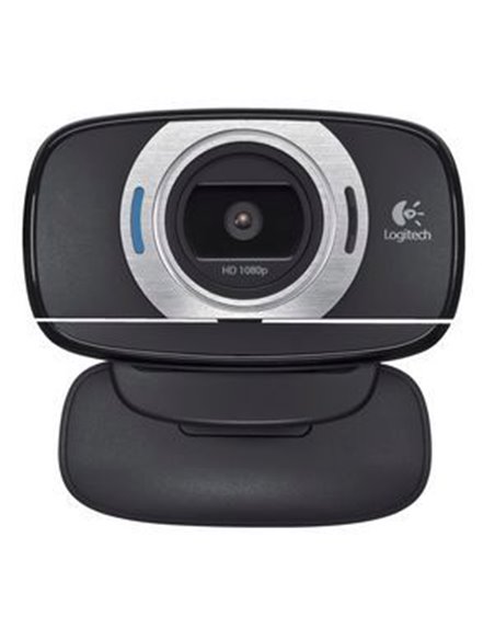 Logitech HD Webcam C615, Microphone (noise reduction), 1080p, 30 fps, FoV: 78°, Autofocus, Glass lens, Tripod-ready universal...