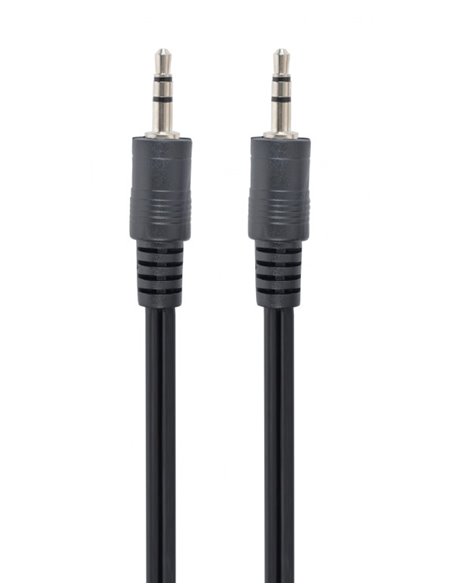 Audio cable 3.5mm - 1.2m - Cablexpert CCA-404, 3.5mm stereo plug to 3.5mm stereo plug, 1.2 meter cable