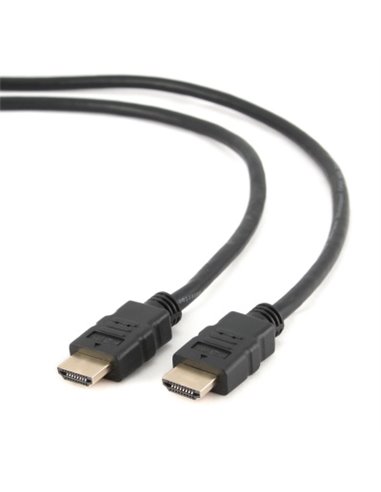 Cable CC-HDMI4-7.5M, 7.5 m, HDMI v.1.4, male-male, Black cable with gold-plated connectors, Bulk packing