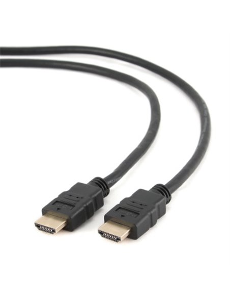 Cable HDMI CC-HDMI4-15M, 15 m, HDMI v.1.4, male-male, Black cable with gold-plated connectors, Bulk packing