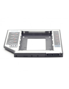 Gembird MF-95-02, Slim mounting frame for 2.5'' drive to 5.25'' bay, for drive up to 12.7 mm