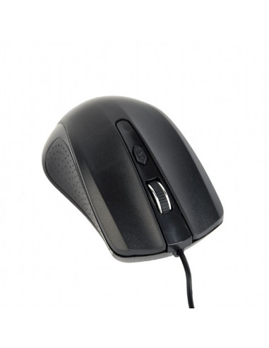 Gembird MUS-4B-01, Optical Mouse, 1200dpi, USB, 1.35 m cable, Black