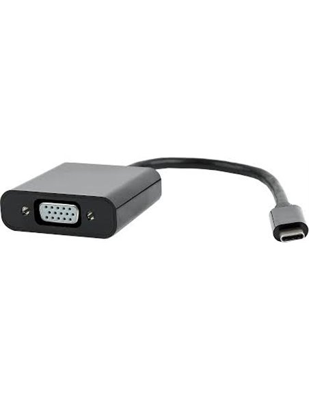 Адаптер Gembird AB-CM-VGAF-01, USB-C to VGA