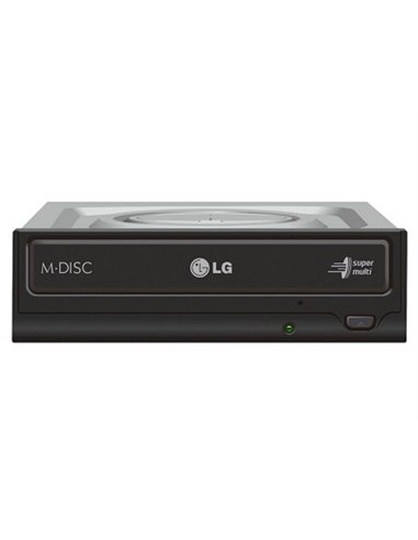 DVDRW Drive LG GH24NSD5, Internal, Super-Multi DVDR+24x/-24x, RW+8x/-6x, DL+8x, RAM12x, SATA, Black, bulk