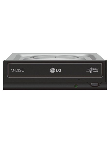 DVDRW Drive LG GH24NSD5, Internal, Super-Multi DVDR+24x/-24x, RW+8x/-6x, DL+8x, RAM12x, SATA, Black, bulk