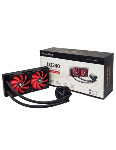 XILENCE Liquid Cooler (XC975) ”LiQuRizer 240” Performance A+ Socket LGA 1700/2066/2011/1151/1150/1155/1156/1200 & AM5/AM4, up...