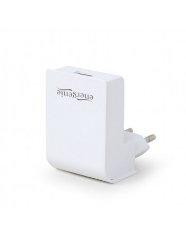 USB Charger Gembird EG-UC2A-02-W, Universal AC USB charging adapter, 5 V / 2.1 A, White