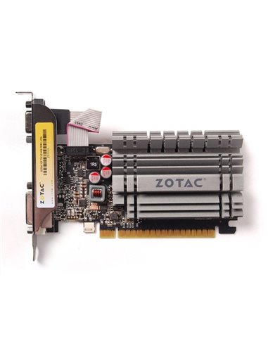 ZOTAC GeForce GT730 Zone Edition 4GB GDDR3, 64bit, 902/1600Mhz, Passive Heatsink, 1.5 Slot, HDCP, VGA, DVI-D, HDMI, Low Profi...