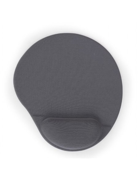 Gembird MP-GEL-GR, Gel mouse pad with wrist support, grey