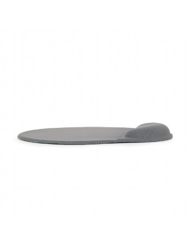 Gembird MP-GEL-GR, Gel mouse pad with wrist support, grey