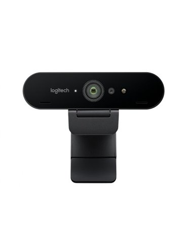 Logitech Webcam BRIO ULTRA HD PRO, 4K Ultra HD webcam with HDR and Windows Hello support