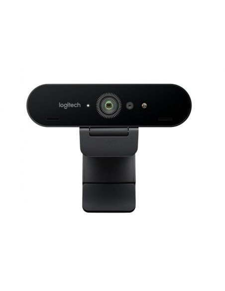 Logitech Webcam BRIO ULTRA HD PRO, 4K Ultra HD webcam with HDR and Windows Hello support