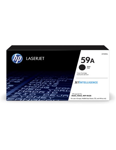 HP 59A (CF259A) Black for HP LaserJet Pro: M304a, M404dn, M404n, M404dw, M428dw, M428fdn, M428fdw 3000 pages.