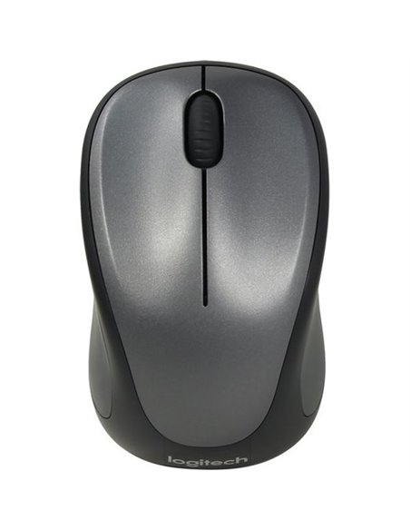 Logitech Wireless Mouse M235 Silver, Optical Mouse, Nano receiver, Silver/Black, Retail