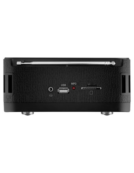 SVEN SRP-555 Black-Silver, FM/AM/SW Radio, 3W RMS, built-in audio files player from USB-fash, microSD and SD card storage dev... SVEN SRP-555 Black-Silver, FM/AM/SW Radio, 3W RMS, built-in audio files player from USB-fash, microSD and SD card storage dev...
