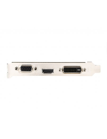 MSI GeForce GT 710 (GT 710 2GD3H LP) / 2GB GDDR3 64Bit 954/1600Mhz, D-Sub, DVI-D, HDMI, Passive Heatsink, Low Profile Design...