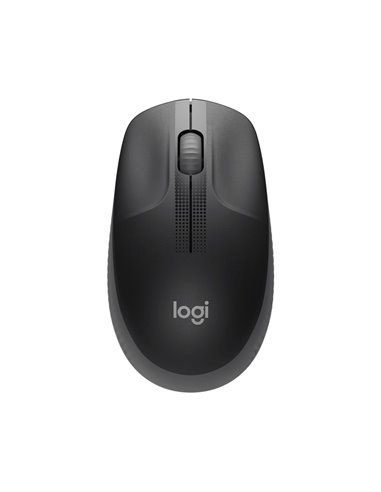 Logitech Wireless Mouse M190 Full-size - CHARCOAL - 2.4GHZ - EMEA - M190