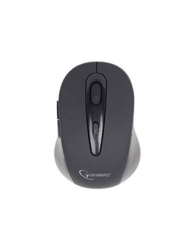 Gembird MUSWB2, Bluetooth Optical Mouse, 6-button, 800/1200/1600dpi, Nano Reciver, USB, Black