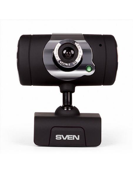 Camera SVEN IC-545, Microphone, 1.3Mpixel, 5G glass lens, hinge for easy camera rotation at any angle, UVC, USB2.0, Black