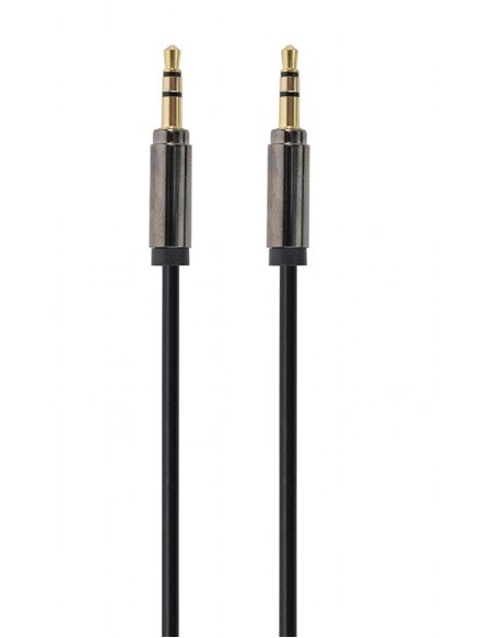 Audio cable 2x 3.5 mm - 1.8m - Cablexpert CCAP-444-6, Stereo audio cable with gold plated connectors, 2x 3.5 mm stereo (m) co...