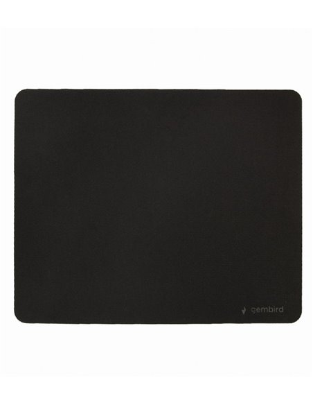 Gembird Mouse pad MP-S-BK, SBR rubber, 220*180mm, Black