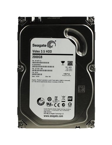 3.5” HDD 2.0TB Seagate ST2000VM003 Pipeline HD® Video™, 5900rpm, 64MB, SATAIII, NCQ, NP