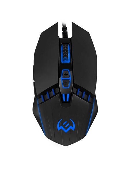 SVEN RX-G810 Gaming, Optical Mouse, 800-4000 dpi, 6+1 buttons (scroll wheel), DPI switching modes, Two navigation buttons (F...