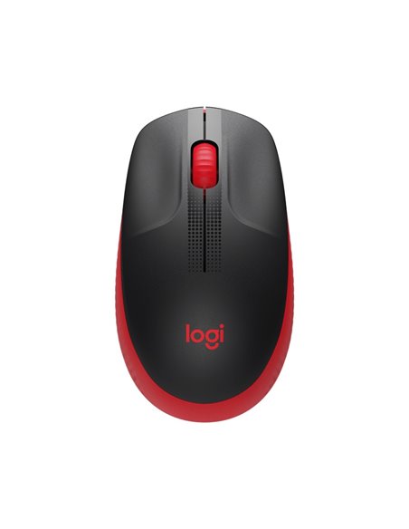 Logitech Wireless Mouse M190 Full-size - RED - 2.4GHZ - EMEA - M190