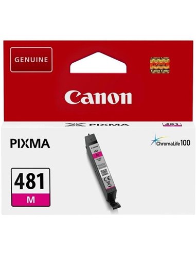 Ink Cartridge Canon CLI-481 M (2099C001) for Canon PIXMA TS6140, PIXMA TS8140, PIXMA TS9140, PIXMA TR7540, PIXMA TR8540