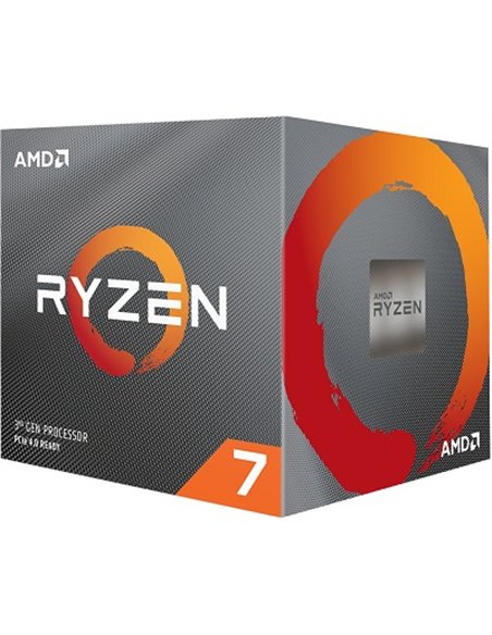 AMD Ryzen™ 7 3700X, Socket AM4, 3.6-4.4GHz (8C/16T), 4MB L2 + 32MB L3 Cache, No Integrated GPU, 7nm 65W, Unlocked, tray