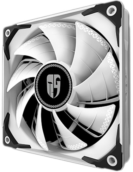 120mm Case Fan - DEEPCOOL Gamer Storm TF series ”TF120S WHITE”, 120x120x25mm, 500-1800rpm, <17.6~31.3dBa, 64.4 CFM, Hydro Bea...
