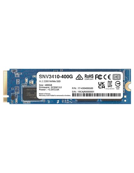 Накопитель SSD SYNOLOGY SNV3410-400G, 400Гб