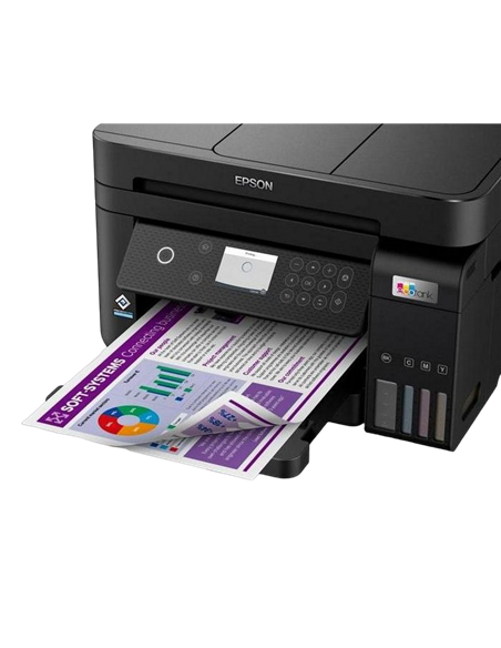 Струйный МФУ Epson MFD EcoTank L6270, Чёрный