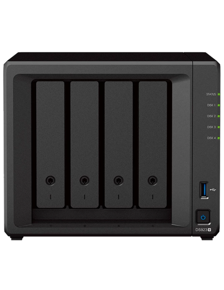 Сетевое хранилище SYNOLOGY DS923+, Чёрный