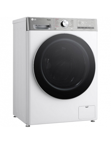 Mașină de spălat LG F2WR909P3W, 9kg, Alb
