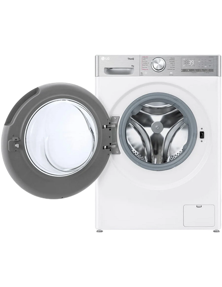 Mașină de spălat LG F2WR909P3W, 9kg, Alb