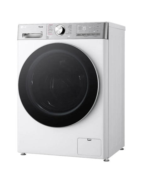 Mașină de spălat LG F2WR909P3W, 9kg, Alb