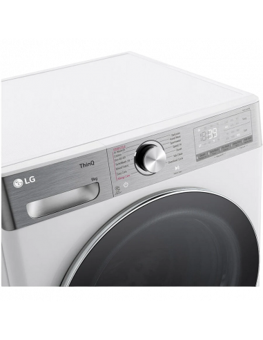 Mașină de spălat LG F2WR909P3W, 9kg, Alb