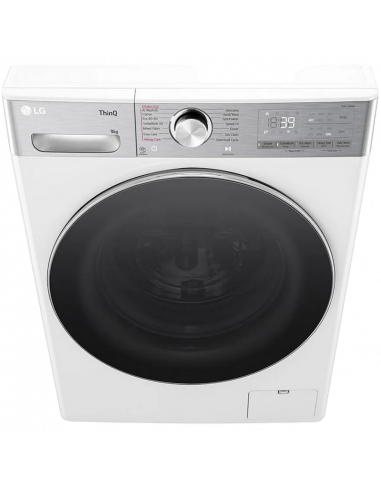 Mașină de spălat LG F2WR909P3W, 9kg, Alb
