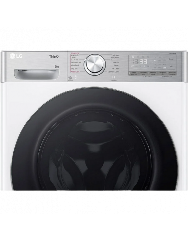 Mașină de spălat LG F2WR909P3W, 9kg, Alb