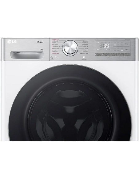 Mașină de spălat LG F2WR909P3W, 9kg, Alb