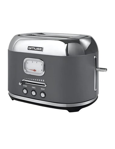 Toaster MUSE MS-120 DG, Argintiu