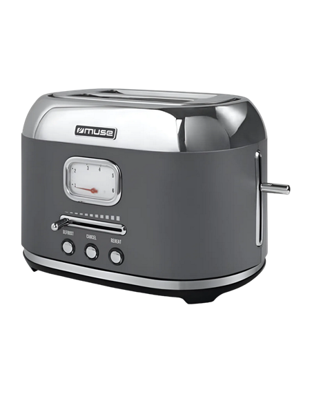 Toaster MUSE MS-120 DG, Argintiu