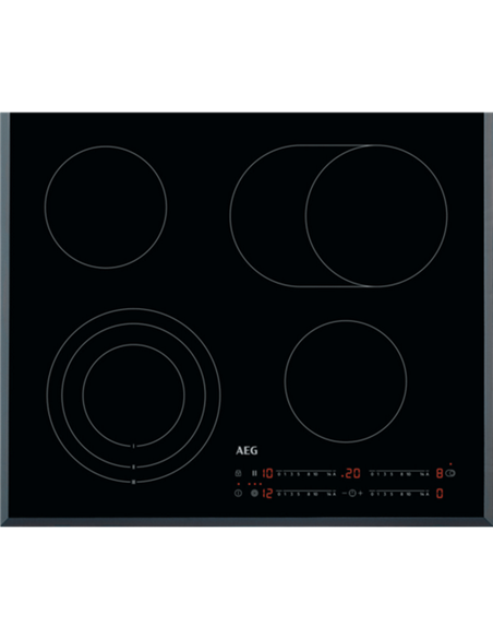 Электрическая варочная панель AEG HK654070FB, Чёрный