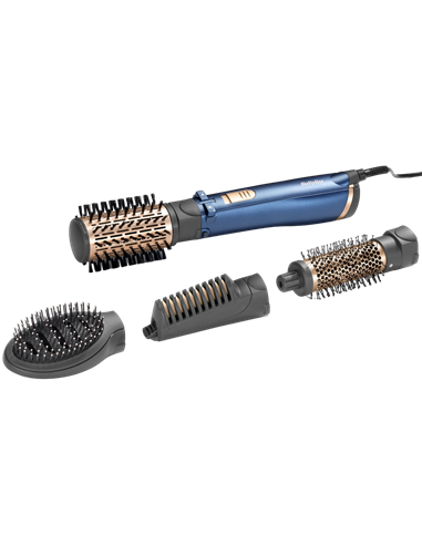 Фен-щётка BaByliss AS965E, 1000Вт, Синий