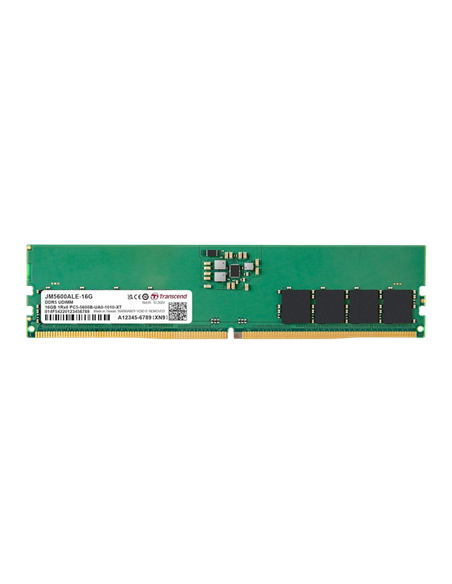 Оперативная память Transcend JetRam, DDR5 SDRAM, 5600 МГц, 16Гб, JM5600ALE-16G