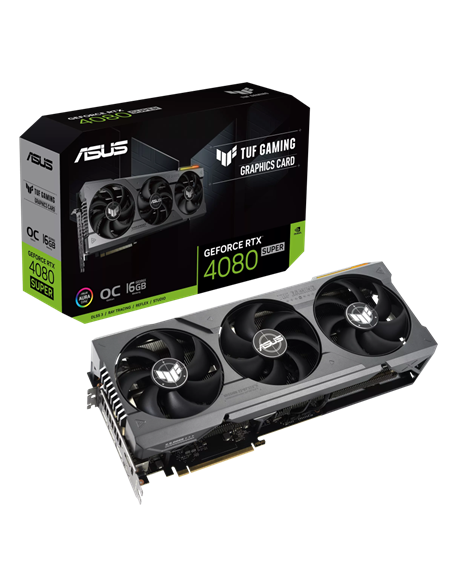 Видеокарта ASUS TUF-RTX4080S-O16GGAMING, 16GB GDDR6X 256бит 